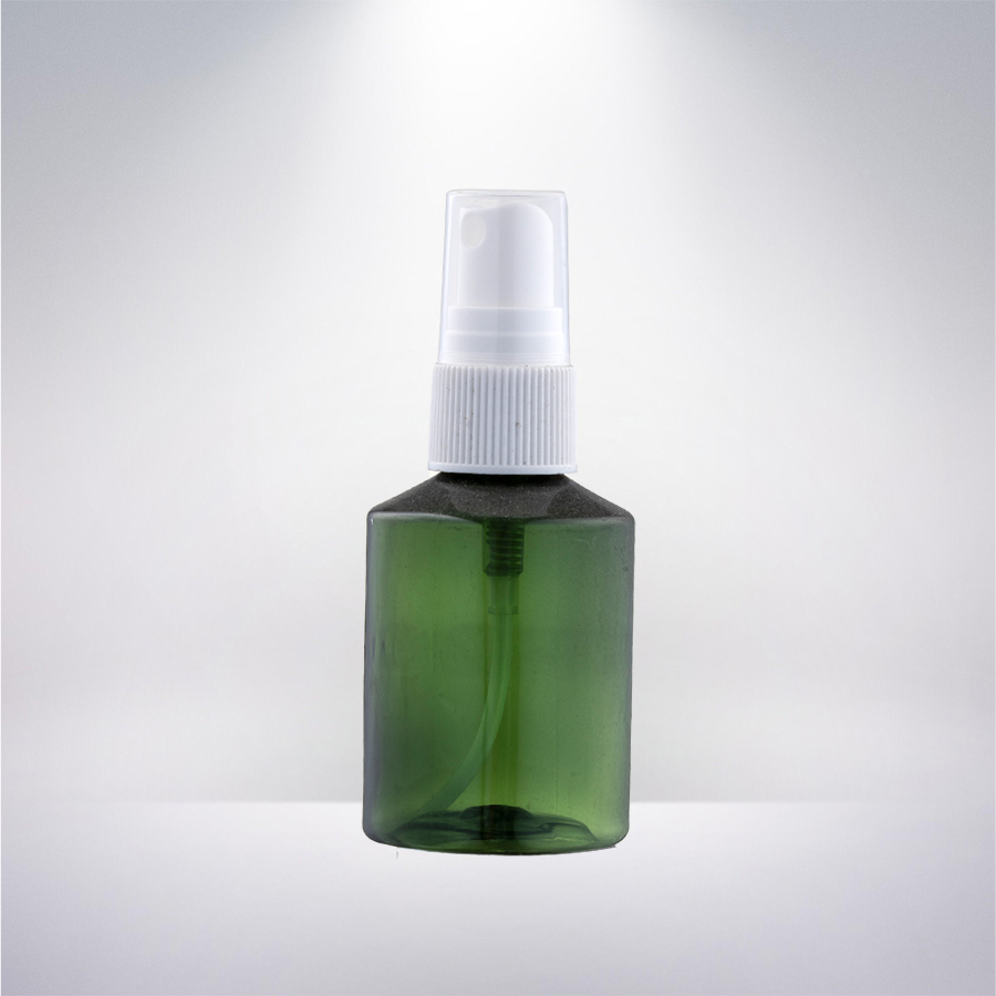 Máy phun sương 100ml PET Cylinder Slope Shoulder 24410